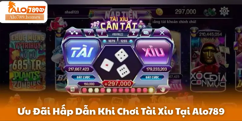 Ưu Đãi Hấp Dẫn Khi Chơi Tài Xỉu Tại Alo789